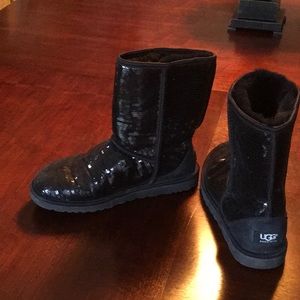 Ugg sequin boots